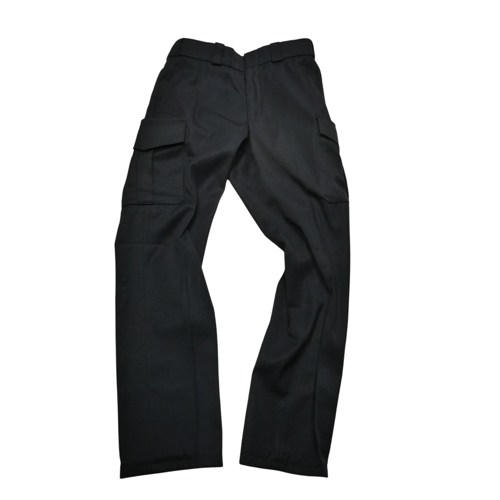 Blauer Pants Womens 10 Dark Navy Cargo Rayon Blend Twill Workwear Trousers